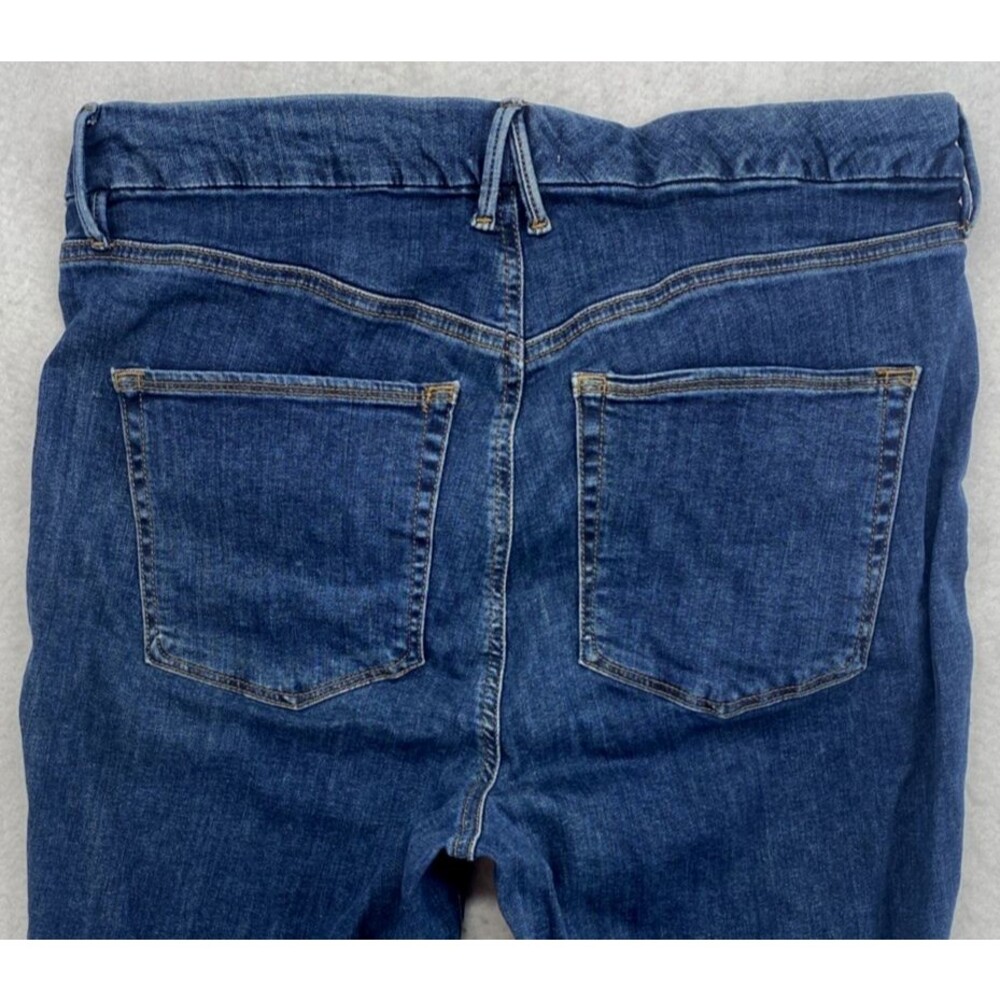Good American Good Legs Skinny Jeans Women’s Blue GLDV873T W36 L26 Size 15 - Picture 4 of 11